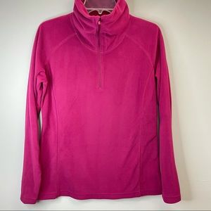 Mountain Hardwear Fleece Cowl Neck 1/2 Zip Too